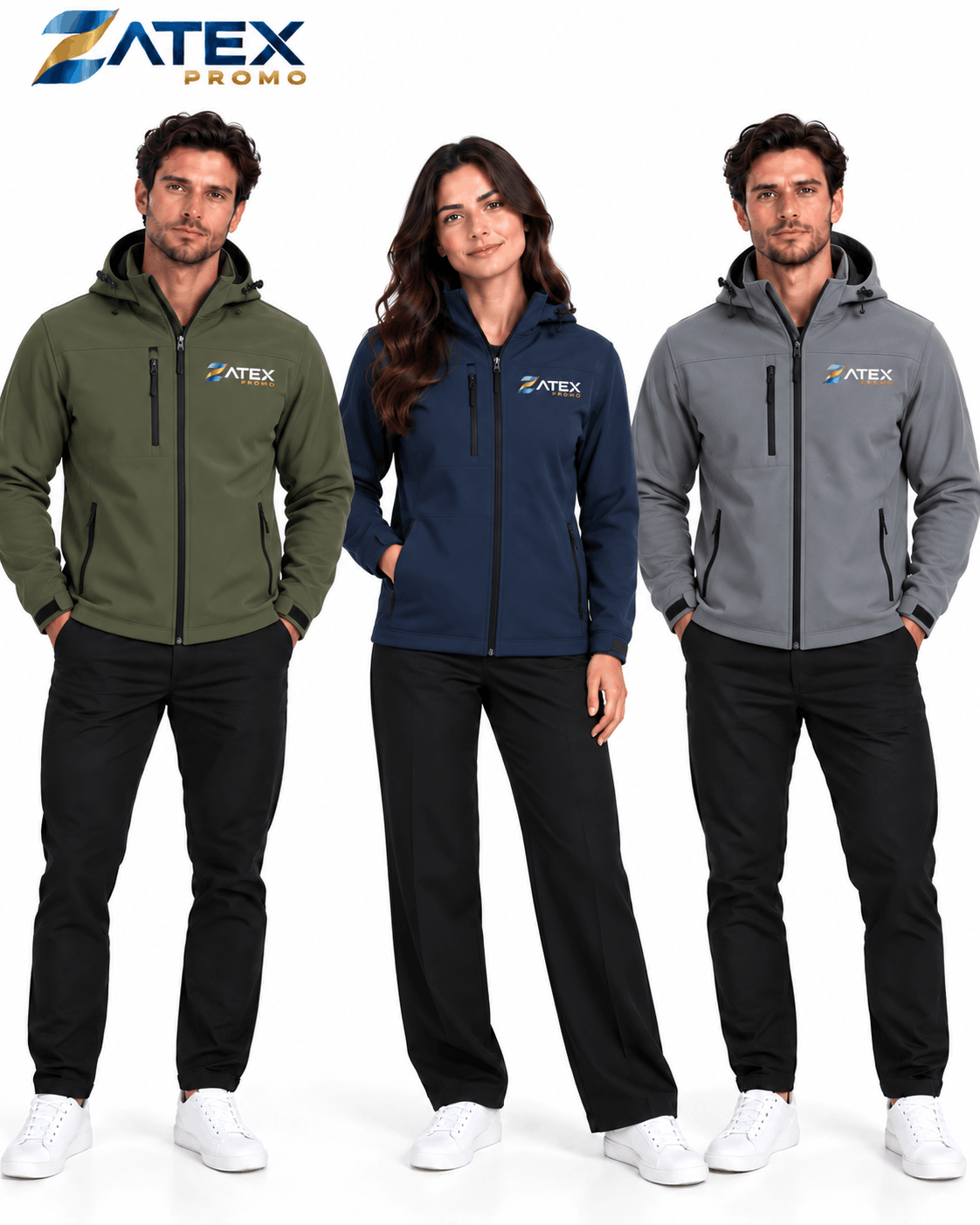 Custom promotional jackets and branded outerwear - ZATEX PROMO